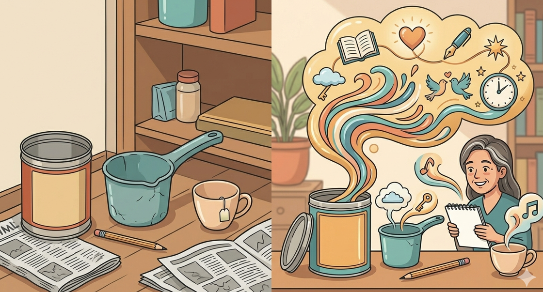 Puisi di Balik Kaleng Biskuit: Menemukan Keajaiban Sastra dalam Benda-Benda Paling Remeh di Sekitar Kita (Gaya Joko Pinurbo)